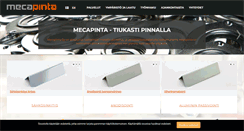 Desktop Screenshot of mecapinta.fi
